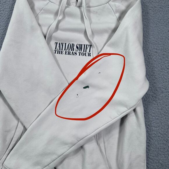 Taylor Swift Hoodie 2023 Eras Tour Women's Medium Concert Sweatshirt Swifty Fans - Picture 9 of 11